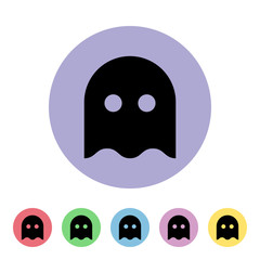 Naklejka premium Flat App Buttons
