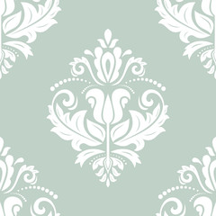 Damask Seamless Pattern. Abstract Background