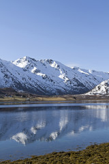 Fototapeta na wymiar Gullesfjorden