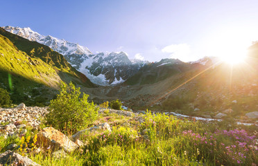 Fototapeta premium Caucasus mountains