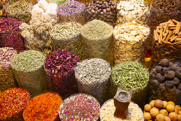 Spice souk in Dubai