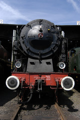 Naklejka premium Dampflok