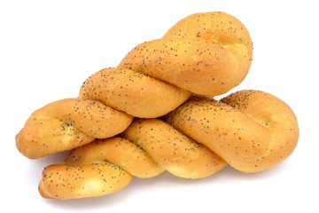 roll with poppy seeds