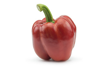 Paprika pepper isolated on white background