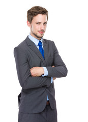 Young European businessman