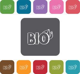 Ecology Icons set. Illustration eps10