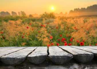 empty table