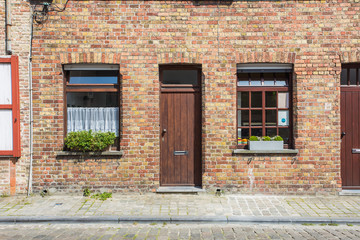 Fototapeta na wymiar Home Style Bruges, Belgium