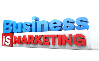 3D words Business is