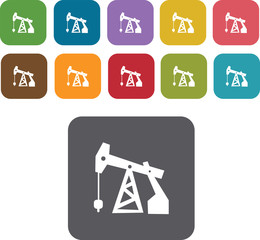 House Building Icons Set. Illustration eps10