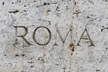 Rome - Inscription