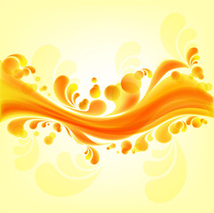 Fototapeta na wymiar sunny yellow pattern