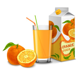 Orange juice set