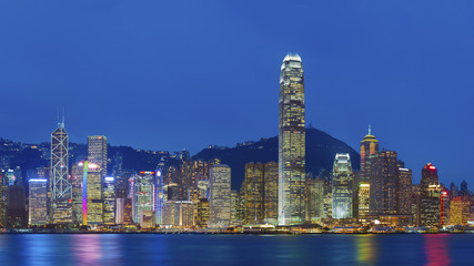 Victoria Harbor of Hong Kong