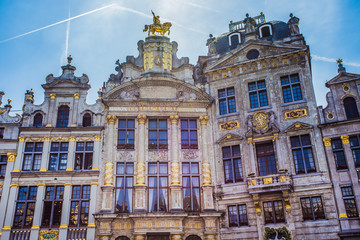 Fototapeta premium Grand Place in Brussels, Belgium