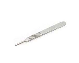 surgical instrument on a white background