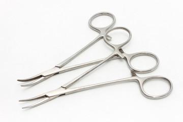surgical instrument on a white background