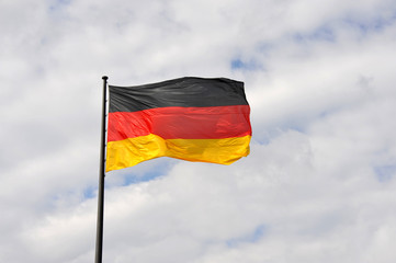 Flagge, Fahne, Deutschlandflagge, Nationalität, Deutschland