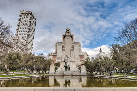 Spain Square in the spanish capital.