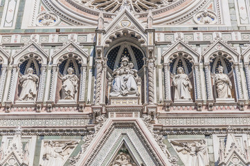 Fototapeta premium The Basilica di Santa Maria del Fiore in Florence, Italy