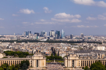 Fototapeta na wymiar Skyline Paris