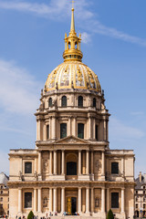 Fototapeta na wymiar Dôme des Invalides in Paris