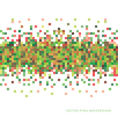 Abstract Pixel Background