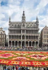 Fotobehang Brussel Floral carpet 2014 in Brussels