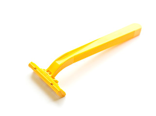 safety razor for shaving isolated on white background