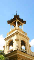 Obraz premium Pináculo del palacio de Alfonso XIII y Victoria Eugenia