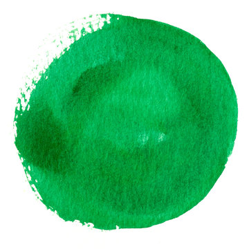 watercolor circle