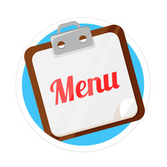 Vector Menu Round Icon