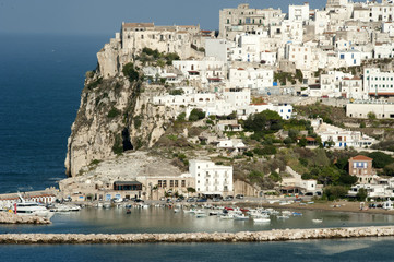 White town of Peschici