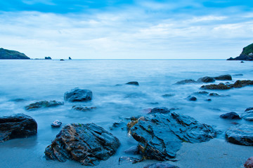 Fototapeta na wymiar South Wales sea landscape