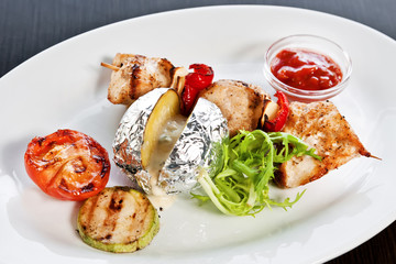 Pork shashlik