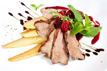 Veal carpaccio
