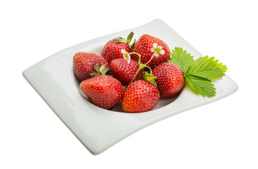 Ripe strawberry