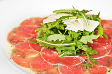 Veal carpaccio
