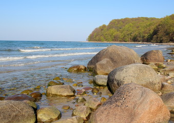 Küste an der Ostsee Insel Rügen