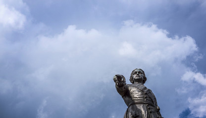 Monument to russian tzar Peter the Great