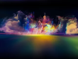 Rolgordijnen Lights of Colors © agsandrew