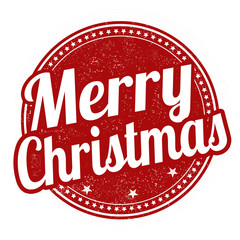 Merry Christmas stamp