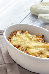 Chilli Cheese fries caserole