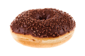 Baked chocolate donut