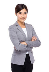 Confident businesswoman portrait