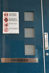 Trial in closed court