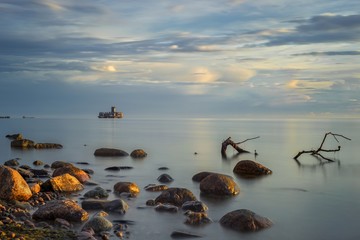 Morze Bałtyckie o poranku