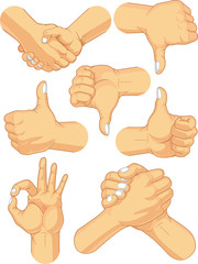 Hand Sign Collection - Business Gestures