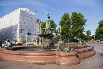 Helsinki, Finland. Havis Amanda fountain - 2