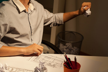 Problems with project at night